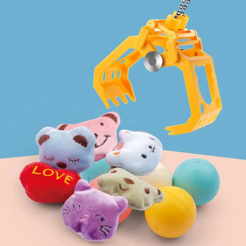 Máquina Mini Arcade De Peluches Con Luz Y Sonido C9000 - Imagen 27