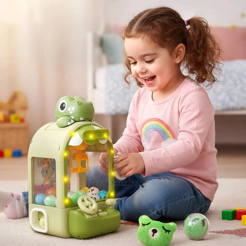 Máquina Mini Arcade De Peluches Con Luz Y Sonido C9000 - Imagen 20