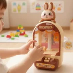 Mini Máquina Expendedora Peluches Con Luz Y Sonido C9000 Verde - Imagen 9