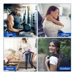 Mini pistola masajeadora inalámbrica rehabilitación muscular – imagen 24
