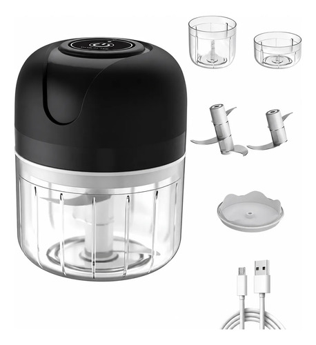 Mini procesadora trituradora de alimentos USB 7075 – imagen 18