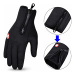 Pack X12 Guantes Tacticos Cierre Impermeables Moto Nieve - Imagen 4