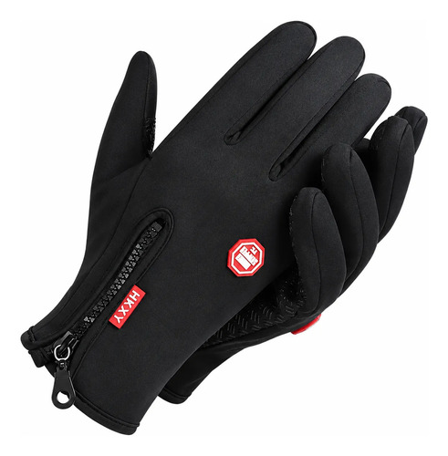 Pack X12 Guantes Tacticos Cierre Impermeables Moto Nieve - Imagen 5