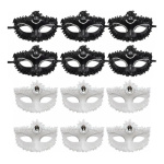 Antifaz X12 Mascaras Carnaval Venecia Cotillon Fiestas 90514