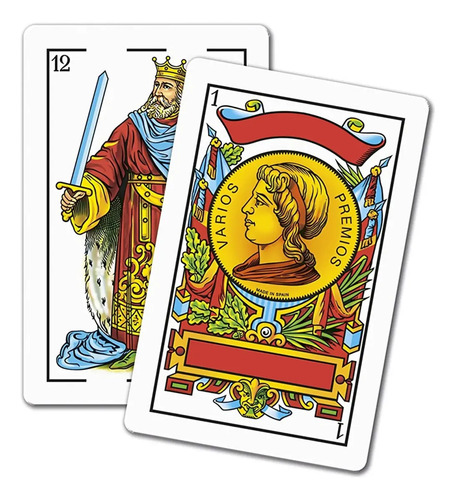 Pack X6 Mazos De Cartas Españolas Juego 50 Naipes Para Truco - Imagen 3