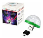 Pack X12 Mini Esfera Rgb Usb Otg Audiorritmica Para Celular - Imagen 6