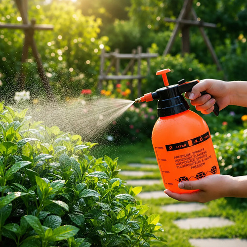 Pulverizador Rociador Fumigador Jardín Plantas 2 Litros - Imagen 2