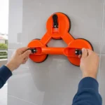 Sopapa Triple Ventosa Sacabollo Vidrio 12cm 150kg – vista lateral