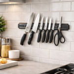 Soporte Iman Magnetico Cocina Porta Cuchillos 38 Cm – zoom detalle