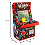 Mini tetris juego retro arcade consola juguete 24021 - Imagen 8
