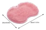 Alfombra de baño antideslizante masajeador exfoliante 550278 - Imagen 34