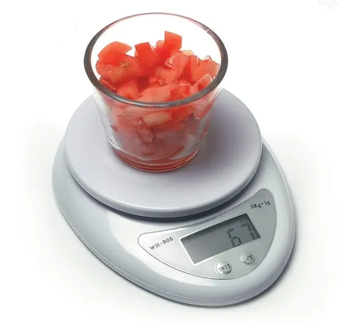 Balanza De Cocina Digital Con Bowl A Pila Qz-161 5000 G - Imagen 1