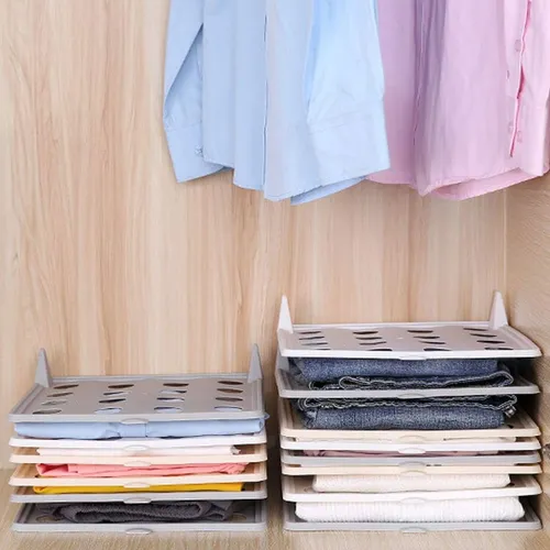 Bandejas Organizadoras De Remeras Y Camisas X10 Para Placard - Imagen 13