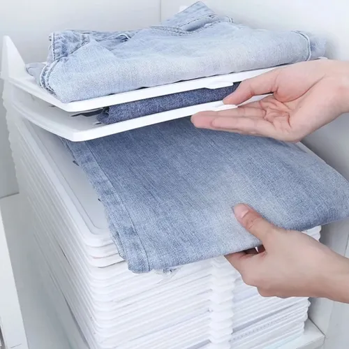 Bandejas Organizadoras De Remeras Y Camisas X10 Para Placard - Imagen 18
