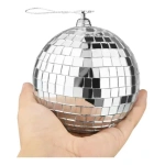 Bola disco espejada de boliche 15 cm para fiesta y cumpleaños Bol15 - Imagen 3
