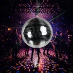 Bola Disco Espejada De Boliche 20 Cm Fiesta Cumpleaños Bol20 Transparente - Imagen 9