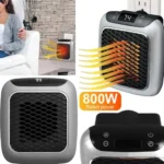 Calefactor eléctrico 220v con control 800w - Imagen 6