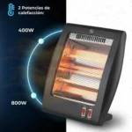 Caloventor eléctrico 2 tubos Avl112 - Imagen 9
