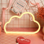 Cartel neón LED nube iluminación USB 24000-4 - Imagen 4