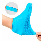 Pack X12 Cubre Zapatos De Silicona Calzado Para Lluvia 2j4c Al Azar S - M - L - Imagen 7