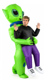 Disfraz inflable de marciano alien para fiesta halloween Fz2105