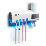 Dispenser porta cepillos de dientes con luz UV para baño 90501