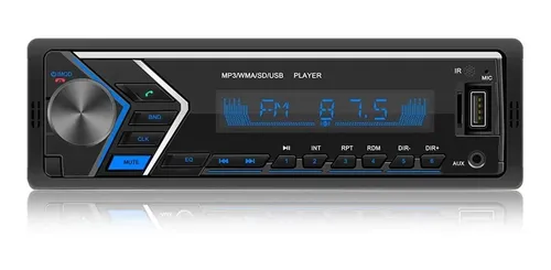 Estereo Bluetooth Desmontable Fm Mp3 Usb Sd Aux Deh 7008-9 - Imagen 2