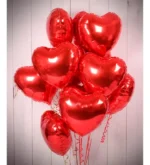 Globos metalizados corazón - Imagen 10
