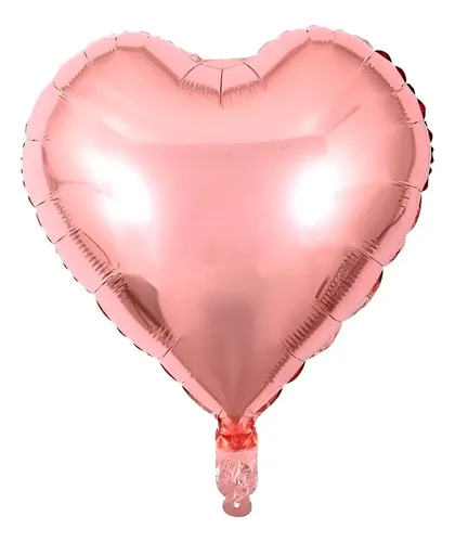 Globos metalizados corazón - Imagen 21