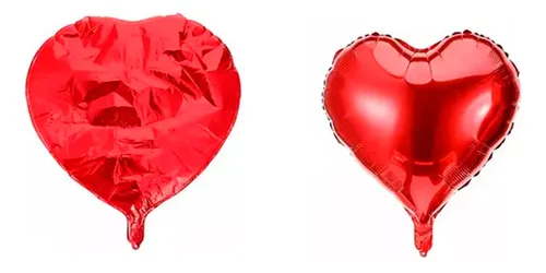 Globos metalizados corazón - Imagen 14