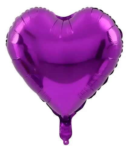 Globos metalizados corazón - Imagen 24