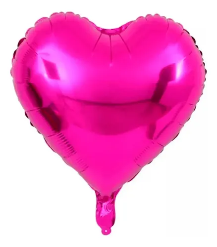 Globos metalizados corazón - Imagen 9