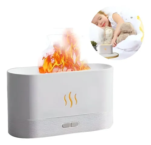 Humidificador Difusor Ultrasonico Fuego Con Control Remoto - Imagen 4
