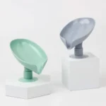 Jabonera De Baño Moderna Con Soporte Ventosa Y Drenaje Qq272 - Imagen 7