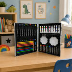 Kit De Arte Set Infantil En Maletín Pinturas 50 Piezas