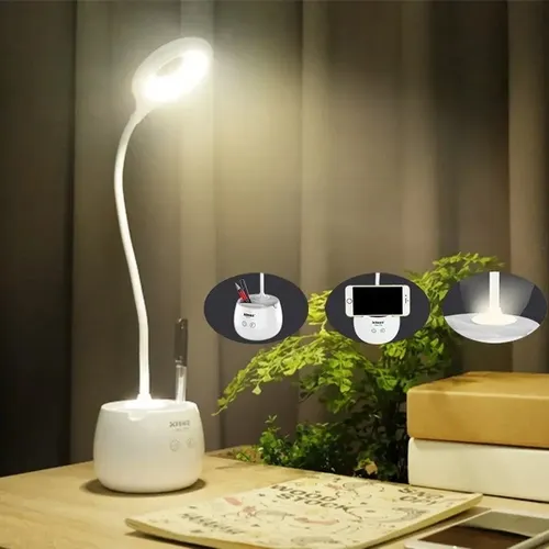 Lámpara flexible led lapicero de escritorio con USB - Touch Tgx-772 - Imagen 2