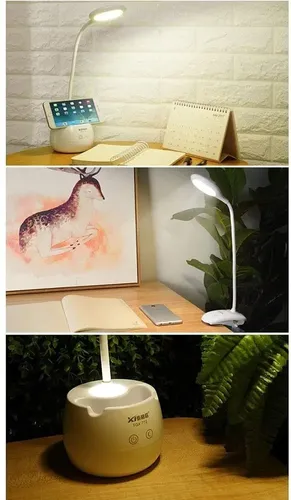 Lámpara flexible led lapicero de escritorio con USB - Touch Tgx-772 - Imagen 6