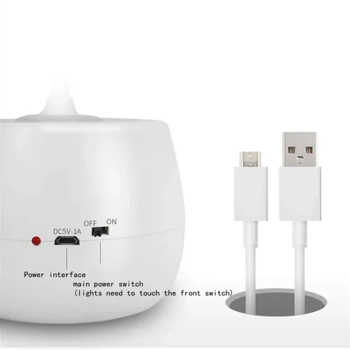 Lámpara flexible led lapicero de escritorio con USB - Touch Tgx-772 - Imagen 4