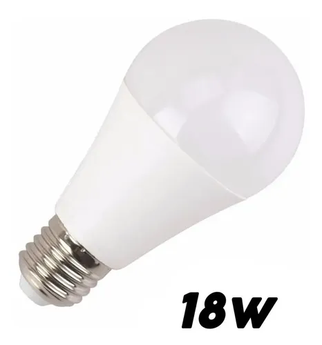 Lampara luz led blanca 18w de bajo consumo 25.000 hs - Imagen 2