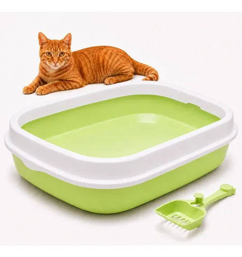 Litera Bandeja Higiénica Con Palita Para Gatos Mascotas Cat9 - Imagen 20