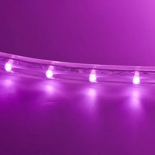 Manguera Tira Led Rollo De 10 Mts Rosa Con Controlador - Imagen 3