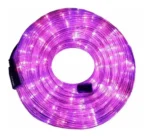 Manguera Tira Led Rollo De 10 Mts Rosa Con Controlador