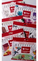 Marcadores X12 Fibrones Colores Doble Punta Filgo 1.0/1-6mm - Imagen 3