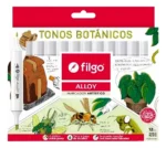Marcadores X12 Fibrones Colores Doble Punta Filgo 1.0/1-6mm - Imagen 9