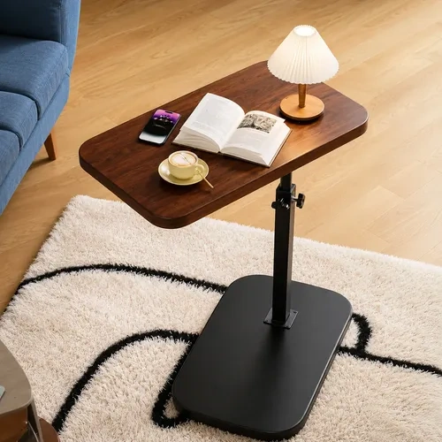 Mesa lateral giratoria ajustable madera 5702 - Imagen 8