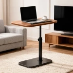 Mesa lateral giratoria ajustable madera 5702 - Imagen 6