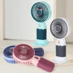 Mini Ventilador Portátil Recargable Mano Soporte Celu Gx11 - Imagen 20