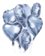 Pack 10 globos corazón metalizados A024 - Imagen 28