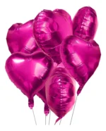Pack 10 globos corazón metalizados A024 - Imagen 38