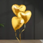 Pack 10 globos corazón metalizados A024 - Imagen 49